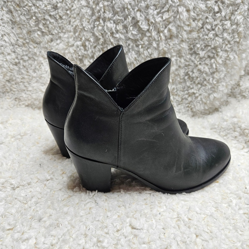 Thursday Boot Company Uptown Black Leather Booties sz 6.5